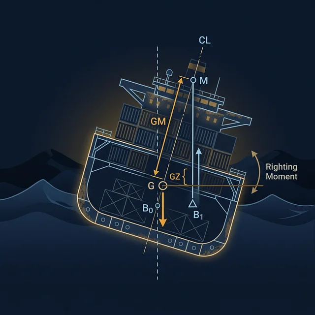 Σταθερότητα Πλοίου: GM και Κριτήρια Ακέραιης Ευστάθειας